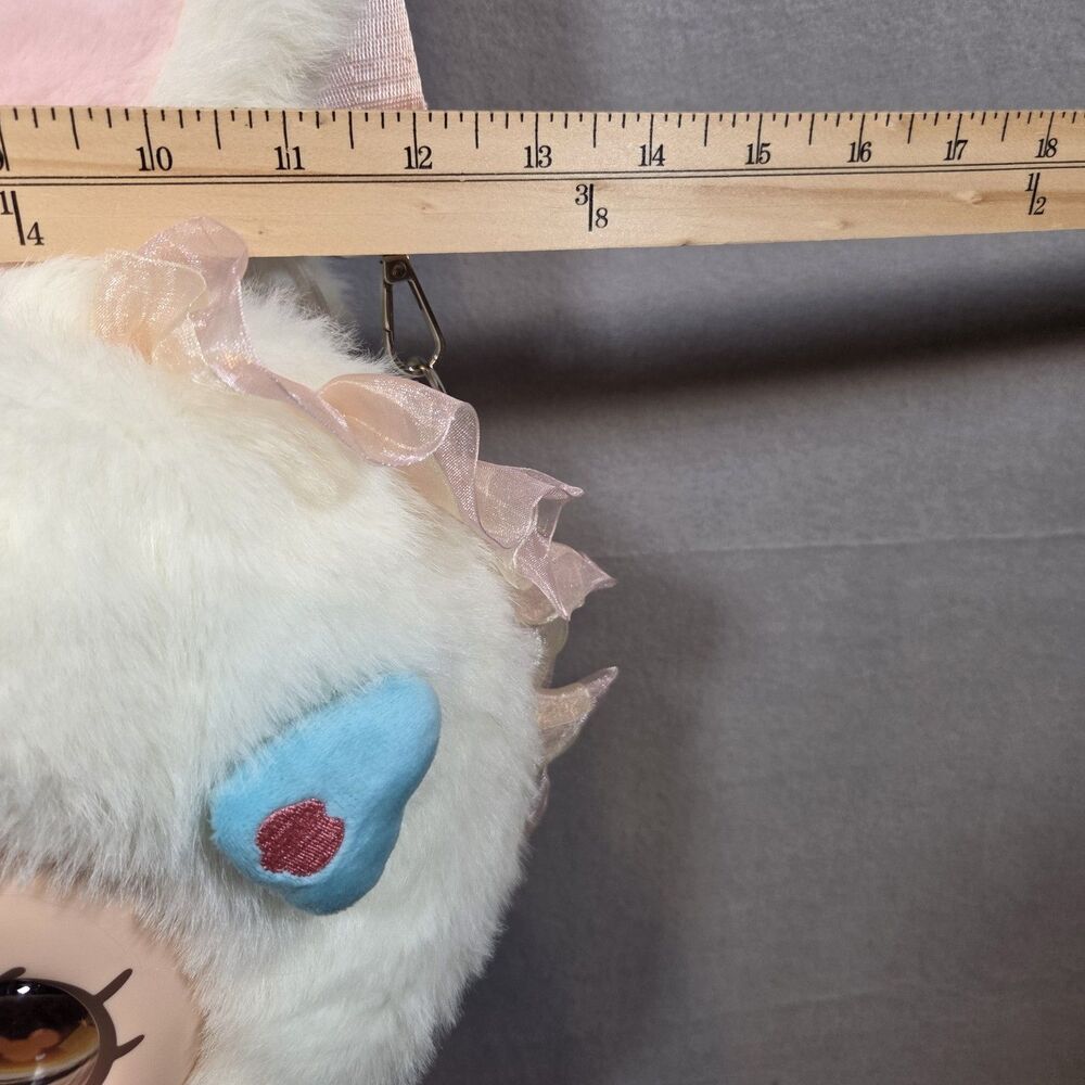 Baby Three Fairy Tale Backpack - White Bunny With Special Eyes - Picture 14 of 16